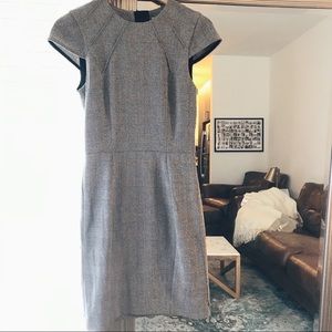 Gray work dress